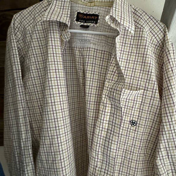 Ariat Pro Series Long Sleeved Men’s Shirt - Picture 3 of 6